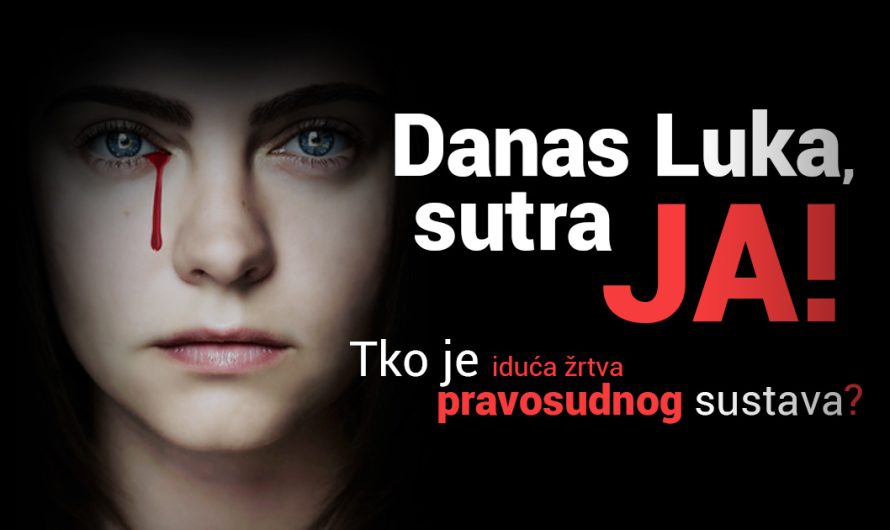 Prosvjed u Splitu: Danas Luka, sutra JA!