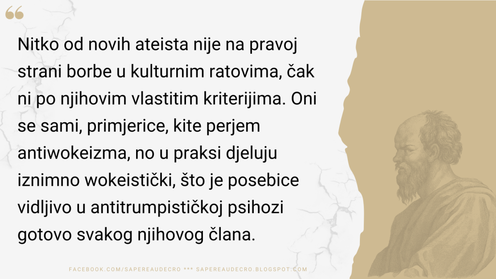 Strmoglavi pad novih ateista
Piše: Sapere Aude